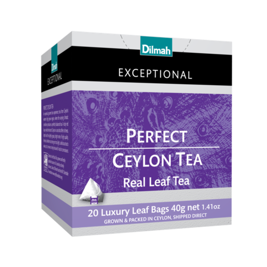Dilmah Exceptional Perfect Ceylon Tea (20 x 2g luxury leaf tea bags)