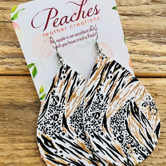 Wavy Leopard in Gold