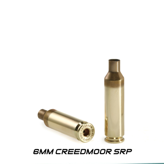 PETERSON 6mm CREEDMOOR SRP BRASS