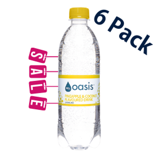 6 x 500ml Pineapple & Coconut Sparkling Water