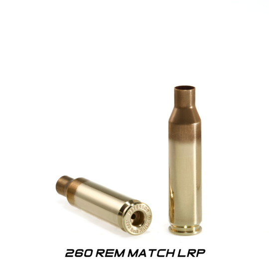 PETERSON 260 REM LRP MATCH BRASS