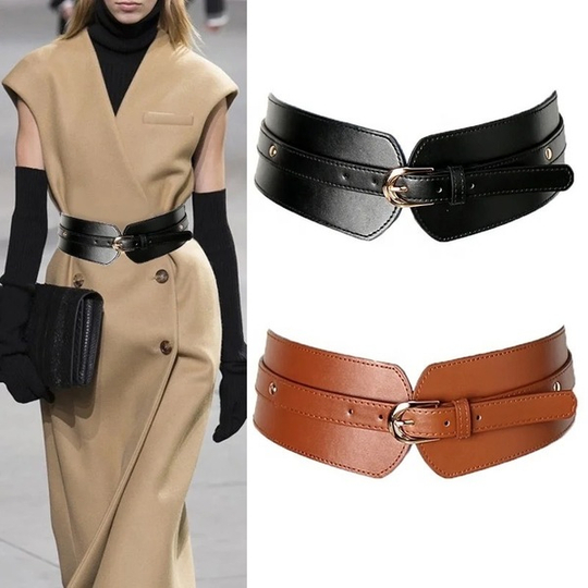 PU belt for Dresses