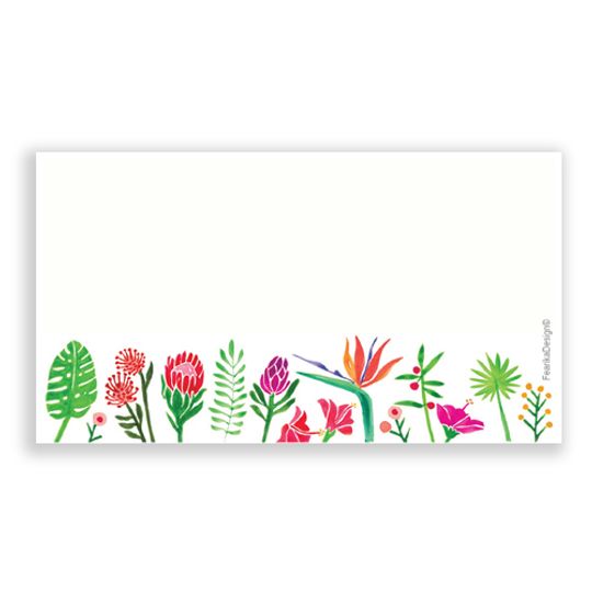 10 Little Letters - Flower border landscape