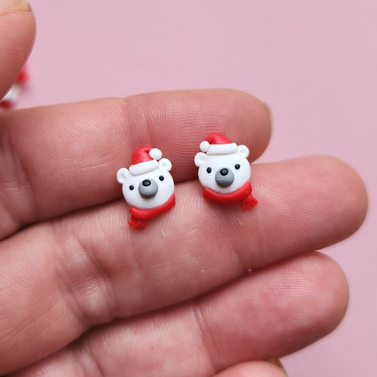 Polar Bear Studs