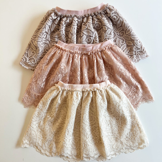 Lace skirts