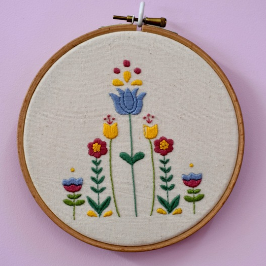 Botanical Nordic Embroidery Kit