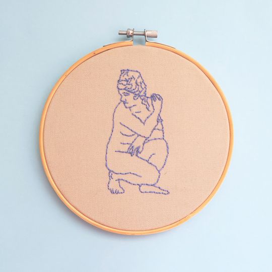 DIY Embroidery Kit - 'Goddess' (6")