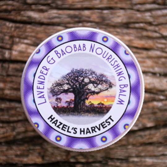Lavender and Baobab Nourishing Balm (50ml Tin)