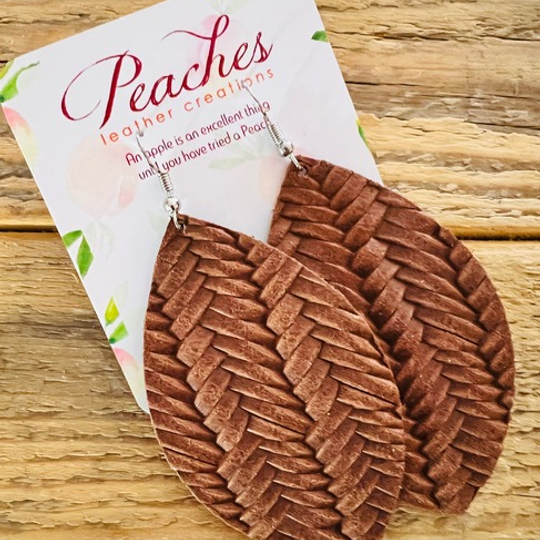 Chocolate Brown Basketweave