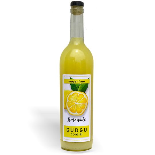 GUDGU SugarFREE Lemonade Cordial 750ml