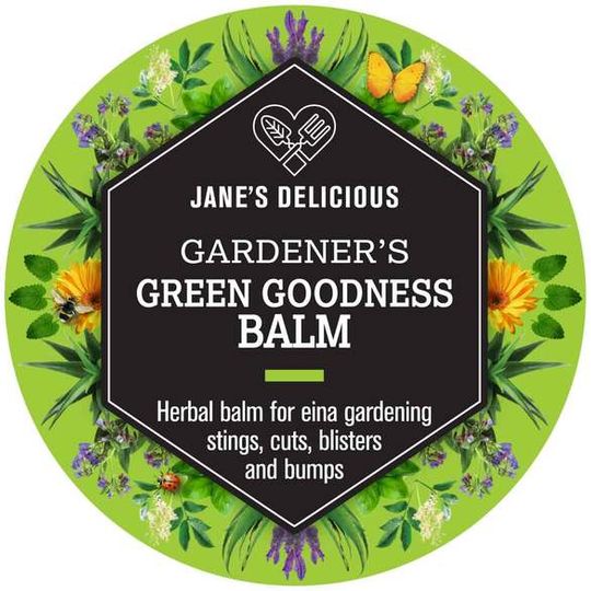 Jane's Delicious Gardener's Green Goodness Balm