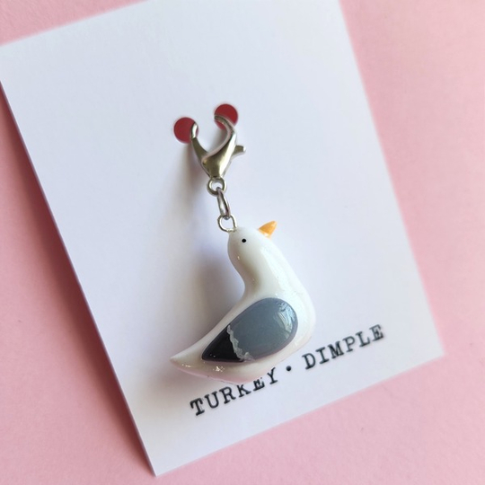 Seagull Charm