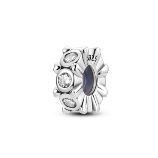 Rounded Cubic Zirconia Spacer