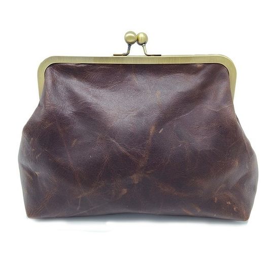 Lucy - Leather Choc Brown