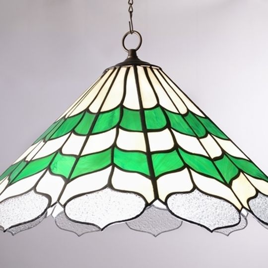 Stained Glass Lamp Shade A323 Peacock