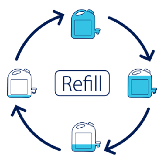 Oasis Water Refills - (Empties Required)