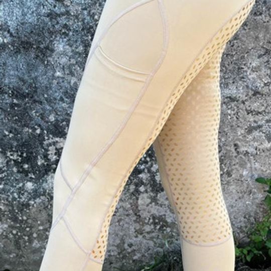 Show Leggings : Competition Beige