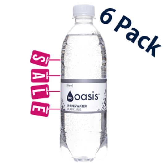 6 x 500ml - Plain Sparkling Water