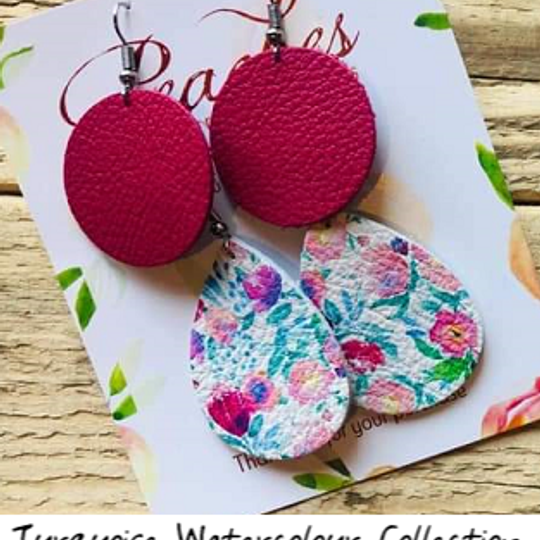 Turquoise Watercolour Mini's