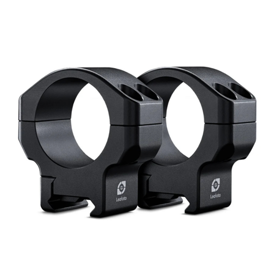Leofoto Professional Scope Ring Set with Titanium M4 Torx bolts & Torx wrench