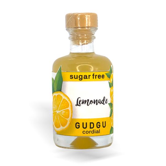 GUDGU SugarFREE Lemonade Mini Cordial 50ml