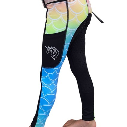 **NEW Riding Leggings - Mermaid Shells**