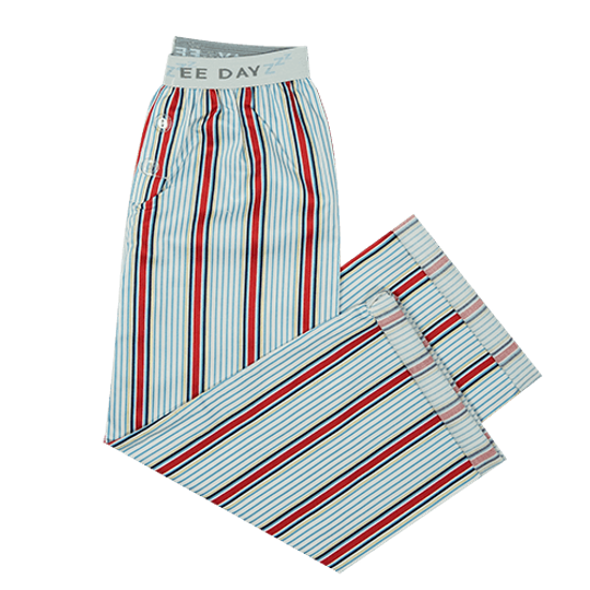 Boys Long Pants Red Stripe