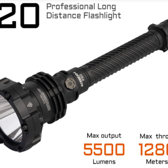 Acebeam P20 - Distance Flashlight