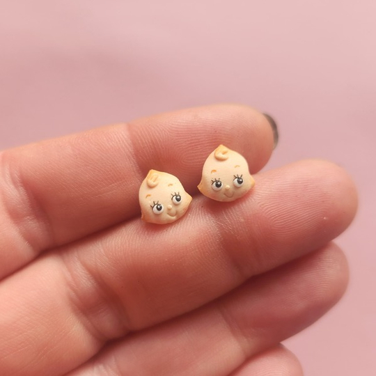 Kewpie Doll Studs