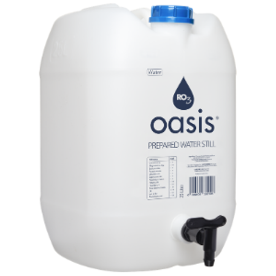 New - 25 Litre Container + Tap (Filled)