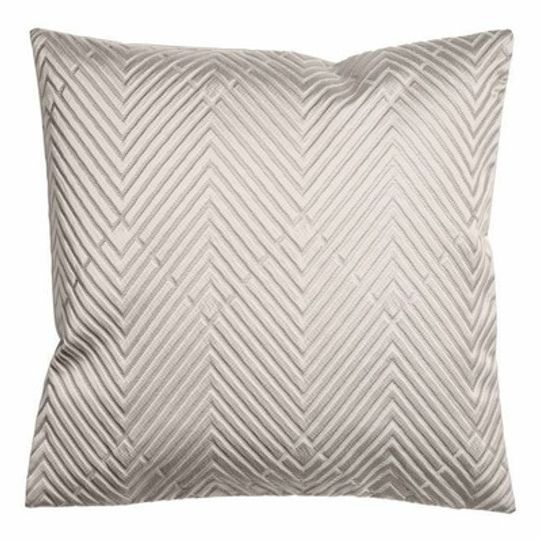 Champagne Gold Embossed Cushion Cover
