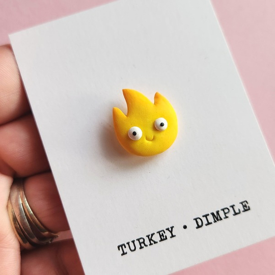 Calcifer Pin