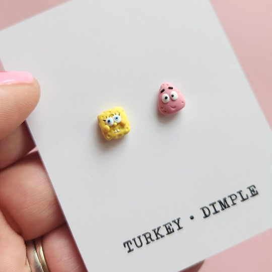 Spongebob Stud Set