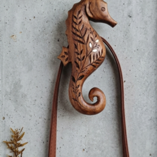 Seahorse wall hook