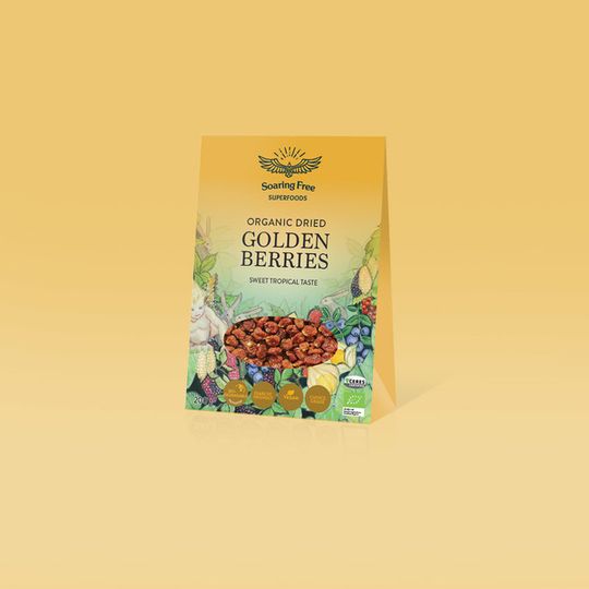 SOARING FREE SUPERFOODS Organic Golden Berries - 200g