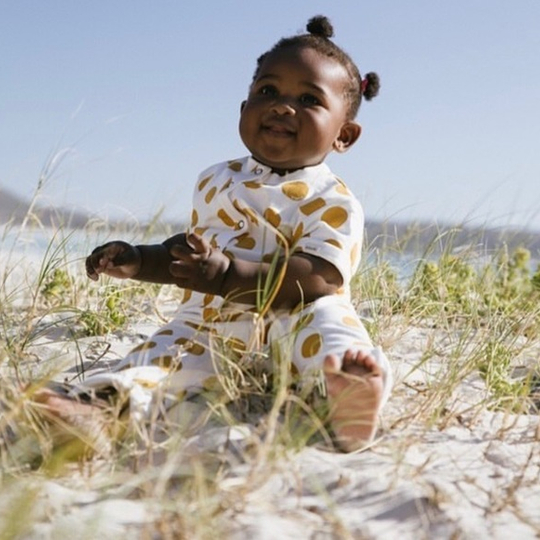 Mustard and Milk Playsuit- Unisex