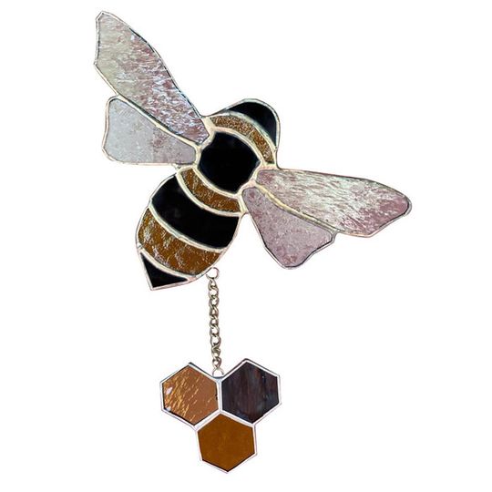 Bee and Honeycomb Mobile