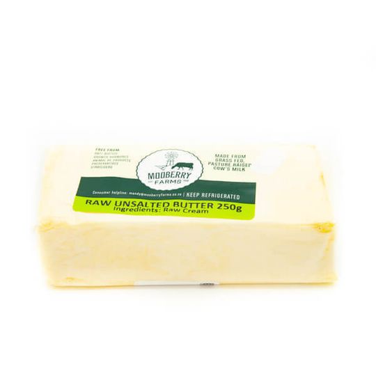 Raw Unsalted Butter (250g)