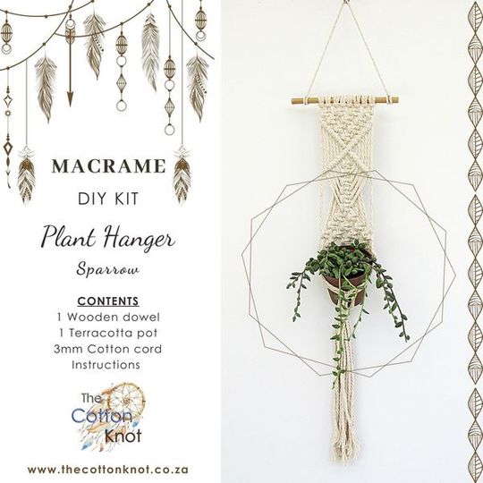 Small Plant Hanger Kit - Sparrow