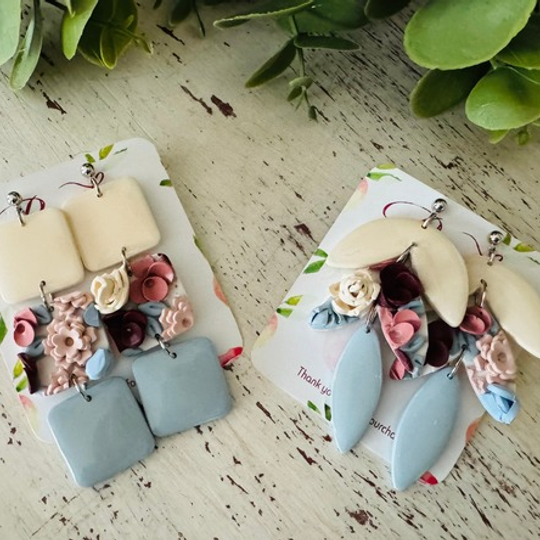 Exquisite Flowers Polymer Clay