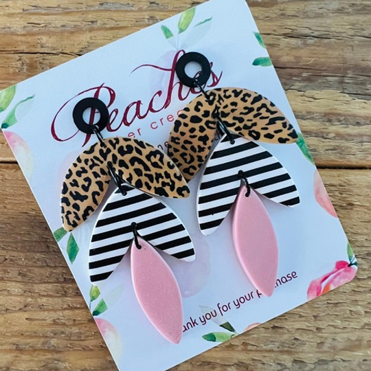 Cheetah & Stripes Polymer Clay
