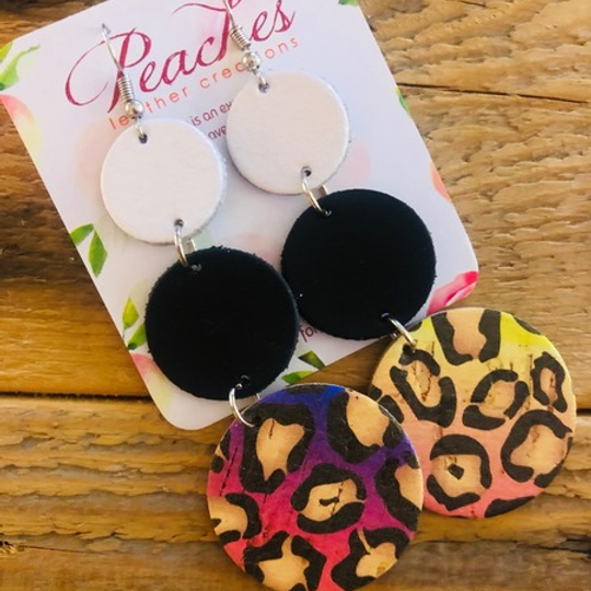 Rainbow Leopard Cork Trio