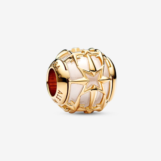 Gold Coated Venus Planet Charm