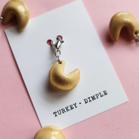 Fortune Cookie Charm