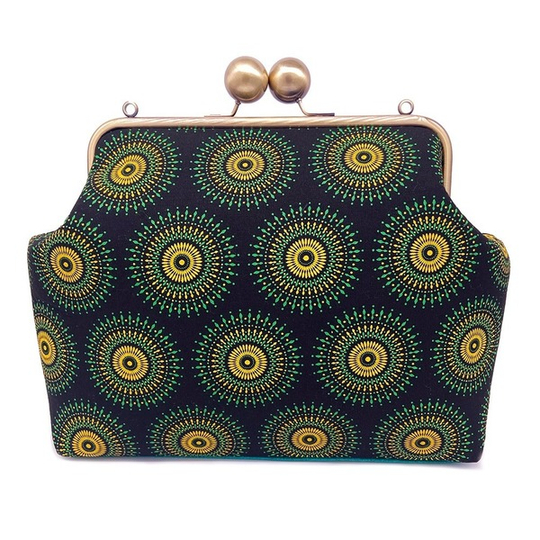 Isabella - Shwe Blk Green LRG Sunburst