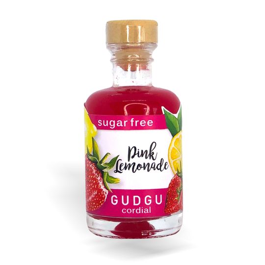 GUDGU SugarFREE Pink Lemonade Mini Cordial 50ml