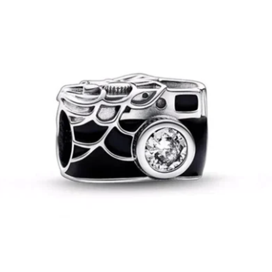 Spiderman Camera Bead Charm