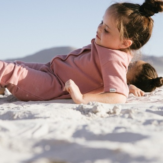 Fynbos Pink Playsuit - unisex