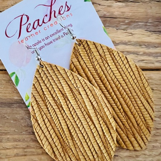 Saffron Palm Leaf