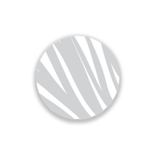 24 Coasters - grey Zebra stripes